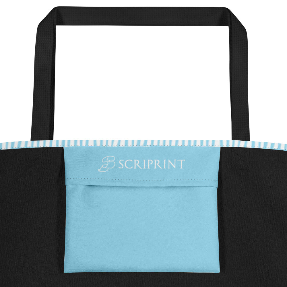 Be Strong in the Lord Beach Bag 16"x20"