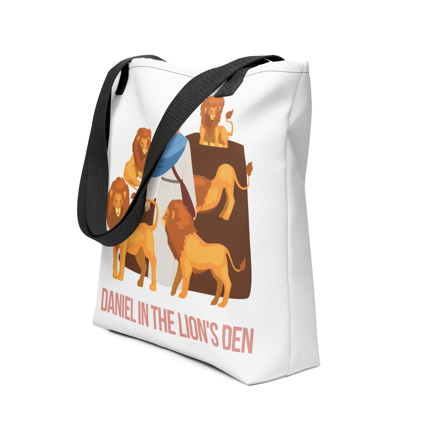 Daniel in the Lion's Den Tote bag