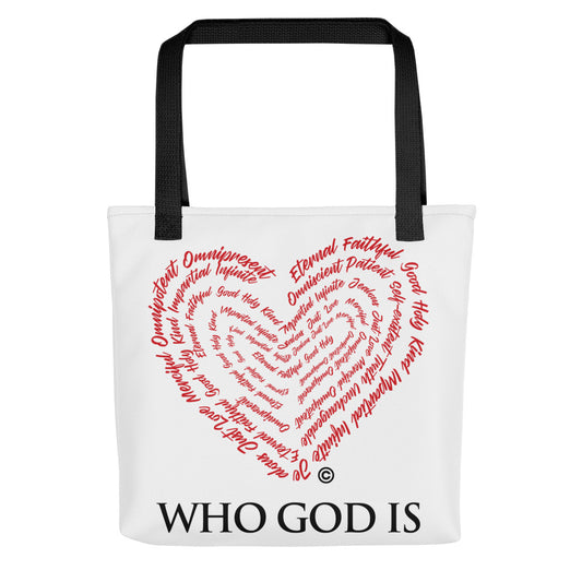 Who God Is Tote bag