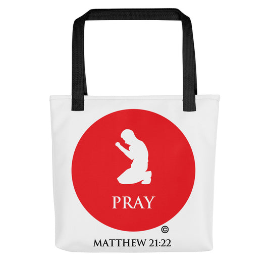 Pray Tote bag