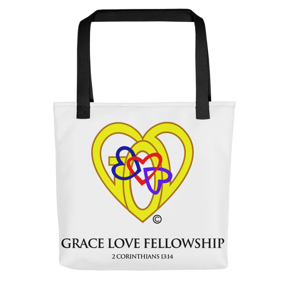 Grace Love Fellowship Tote Bag