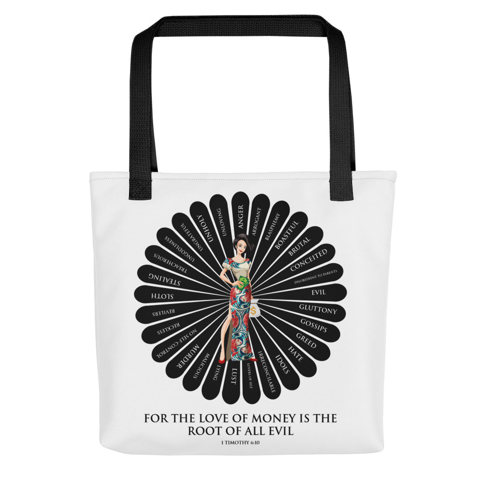 For the Love of Money Tote Bag