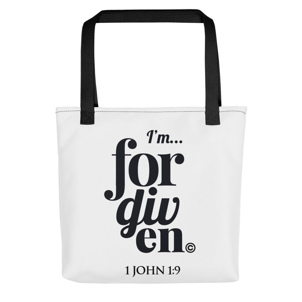 I'm Forgive Tote bag