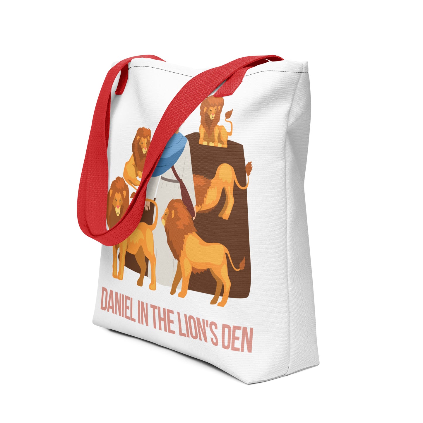 Daniel in the Lion's Den Tote bag