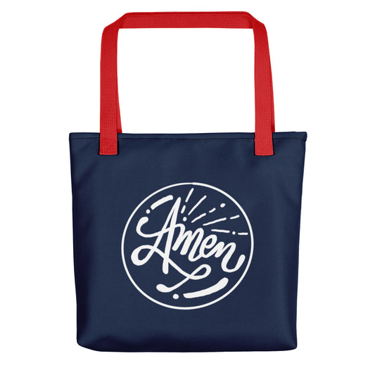 Amen Tote bag