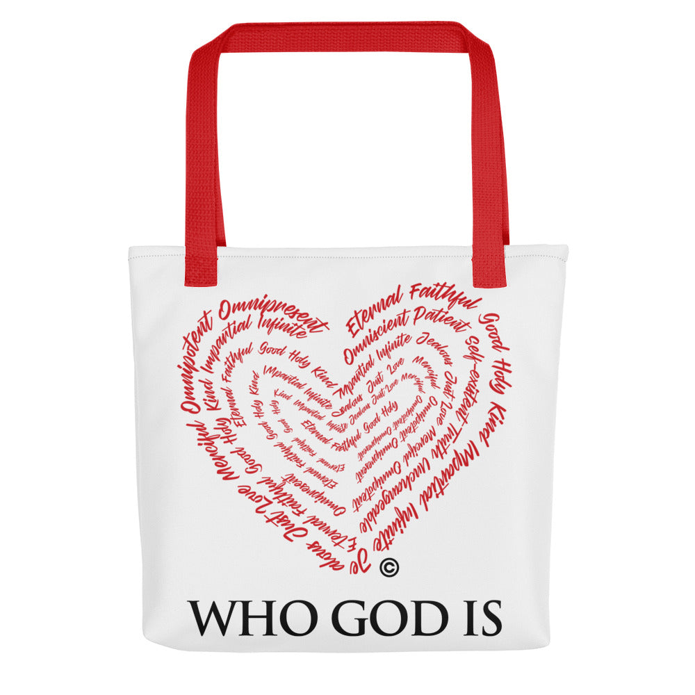 Who God Is Tote bag