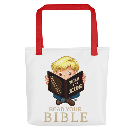 Read Your Bible Tote bag