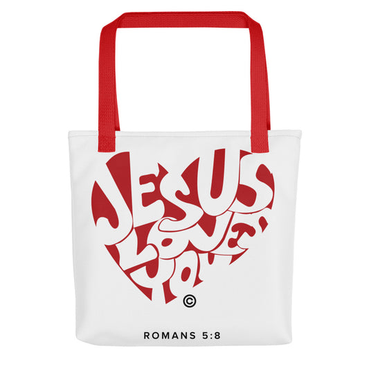 Jesus Loves You Tote Bag