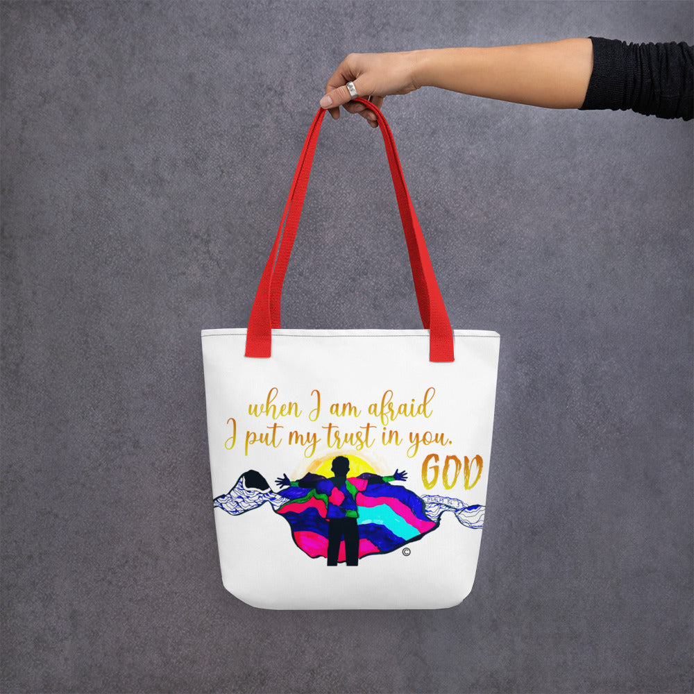 I Put My Trust in You Tote bag