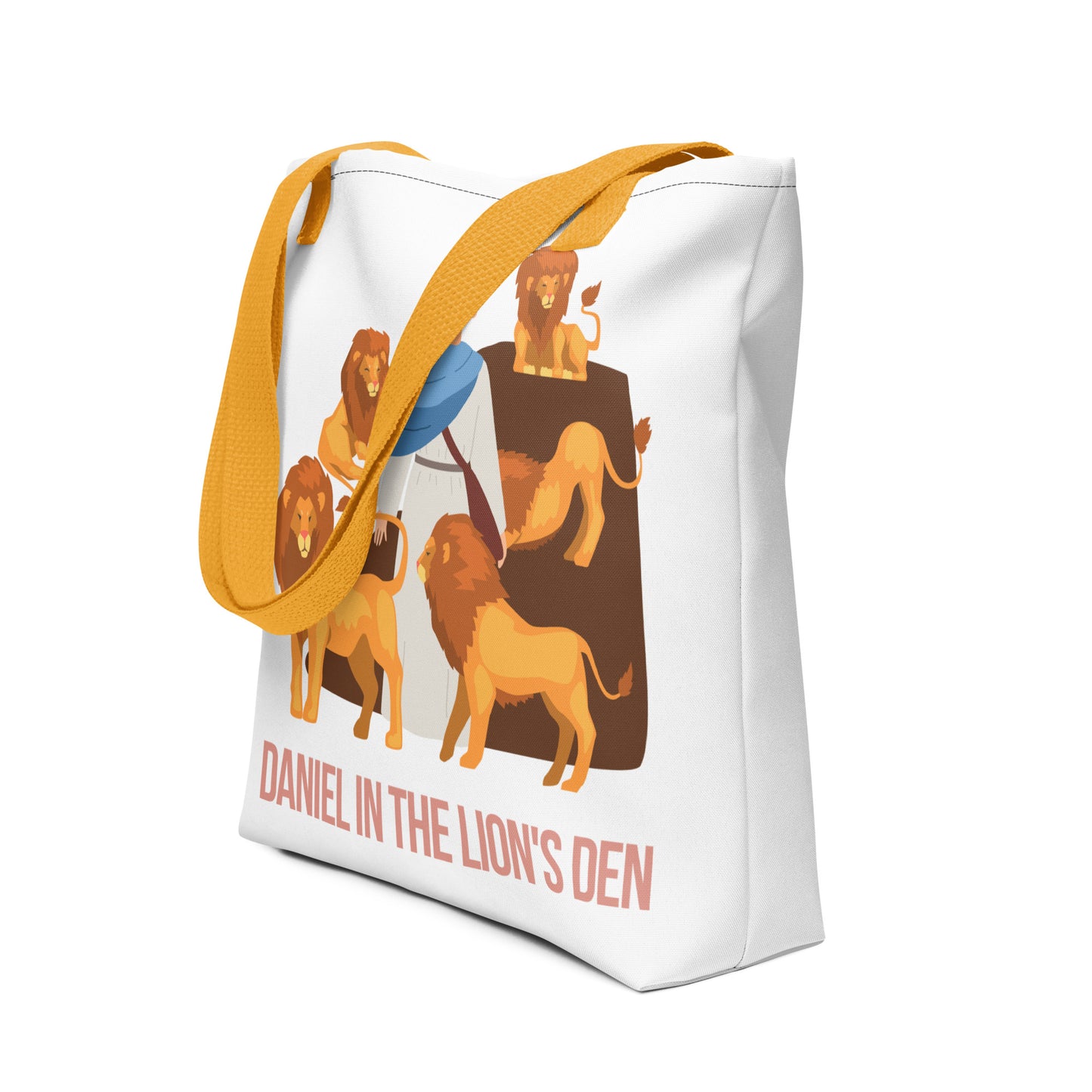 Daniel in the Lion's Den Tote bag