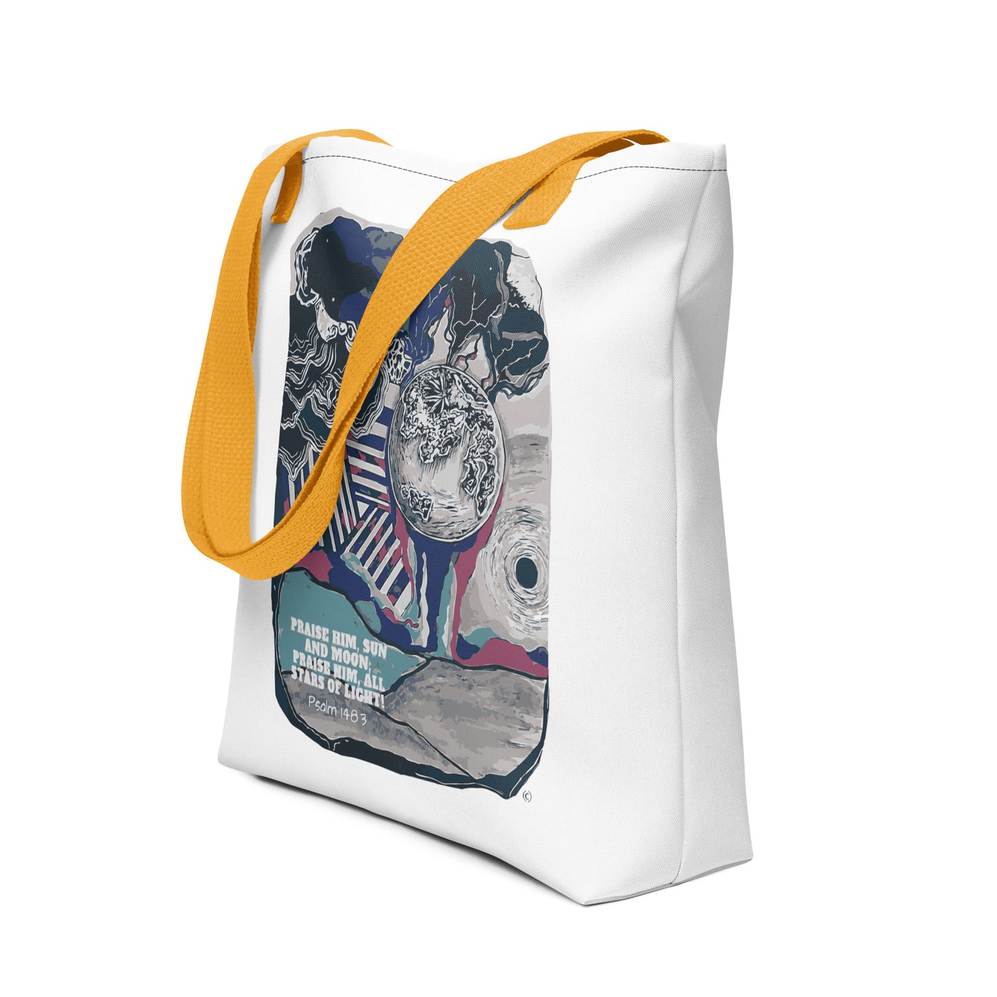 Praise Him Tote bag