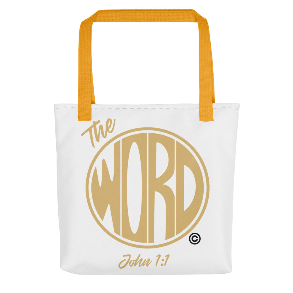 The Word Tote bag