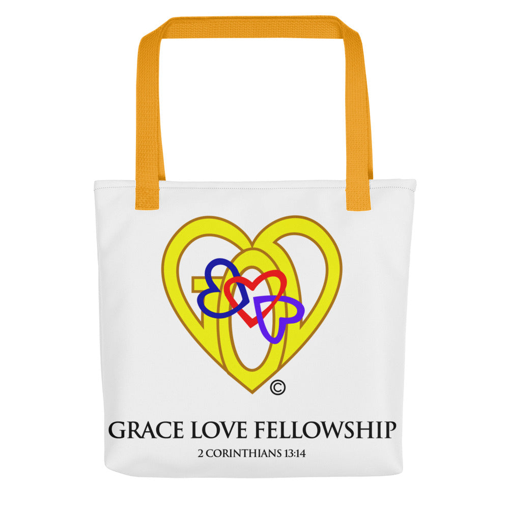 Grace Love Fellowship Tote Bag