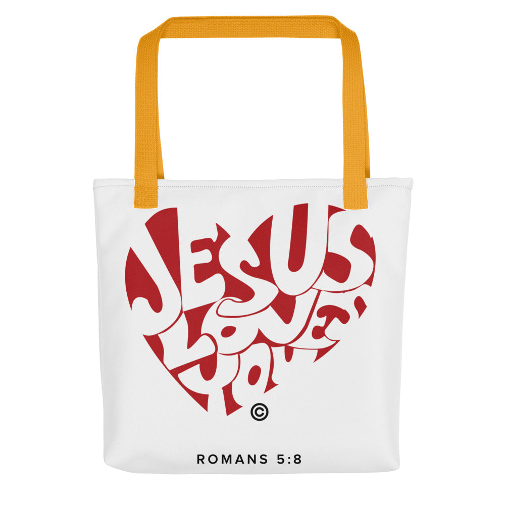 Jesus Loves You Tote Bag