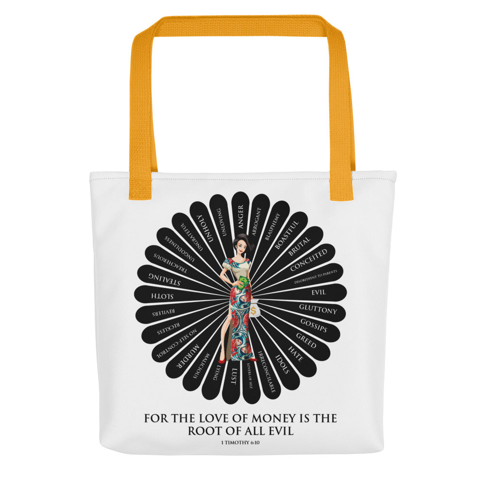 For the Love of Money Tote Bag