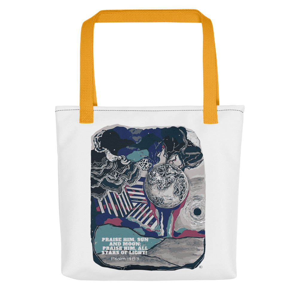 Praise Him Tote bag