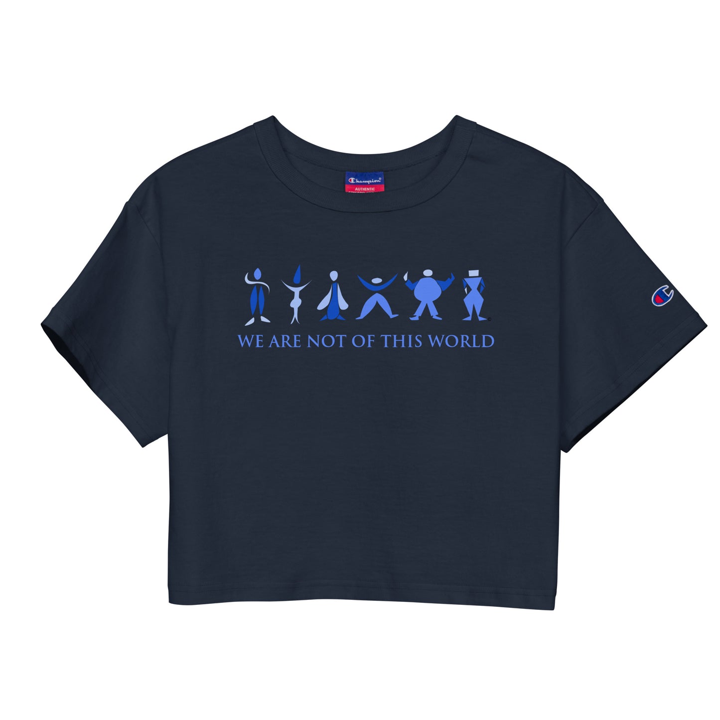 We Are Not of This World Champion Crop Top