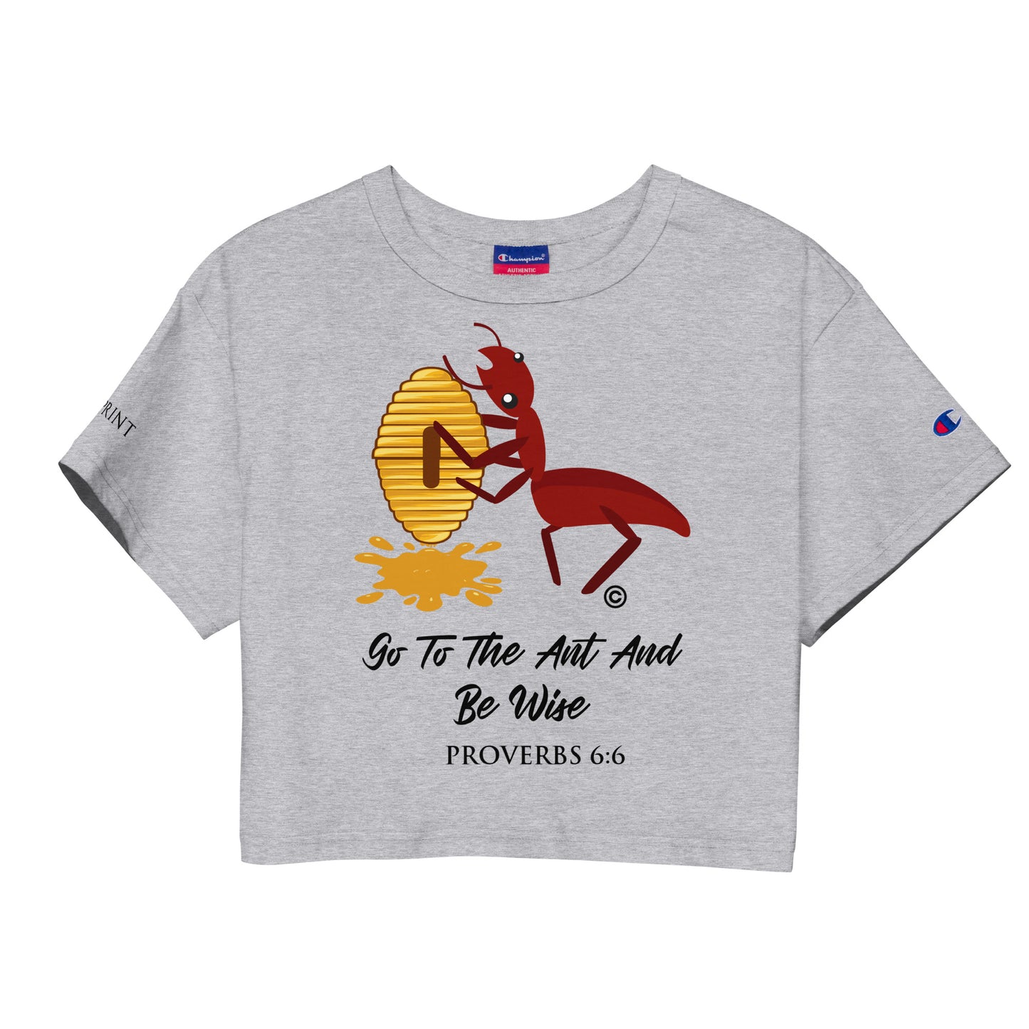 Be Wise Champion Crop Top