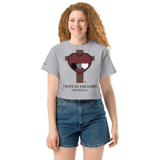 Trust in the Lord Champion Crop Top
