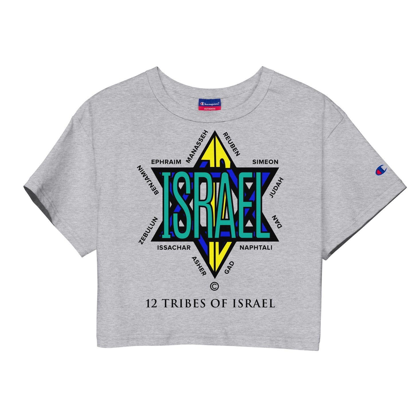 12 Tribes of Israel Champion Crop Top