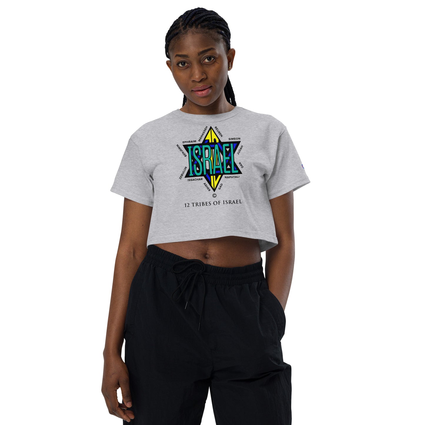 12 Tribes of Israel Champion Crop Top