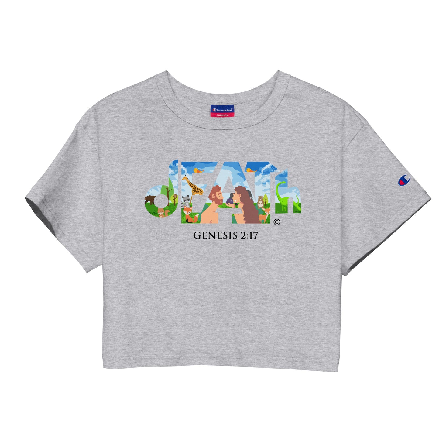 Death Champion Crop Top