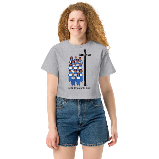 Sing Praises to God Champion Crop Top