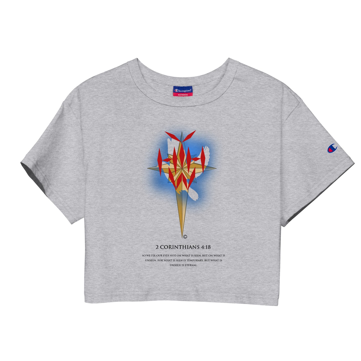 I Am Champion Crop Top