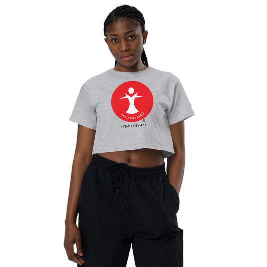 Read the Bible Champion Crop Top
