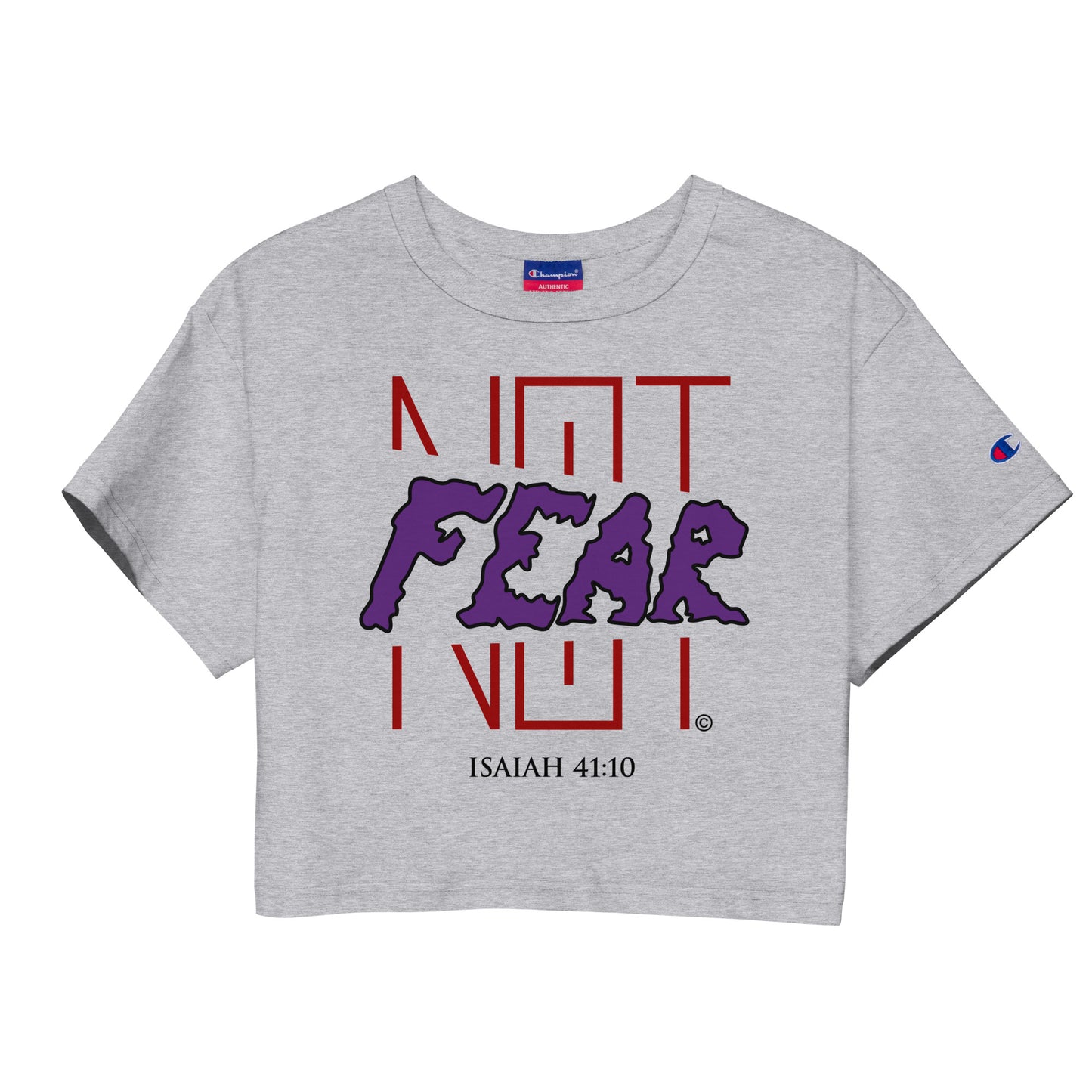 Fear Not Champion Crop Top