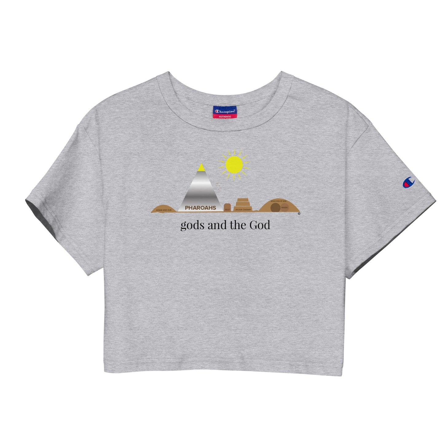 Gods and the God Champion Crop Top