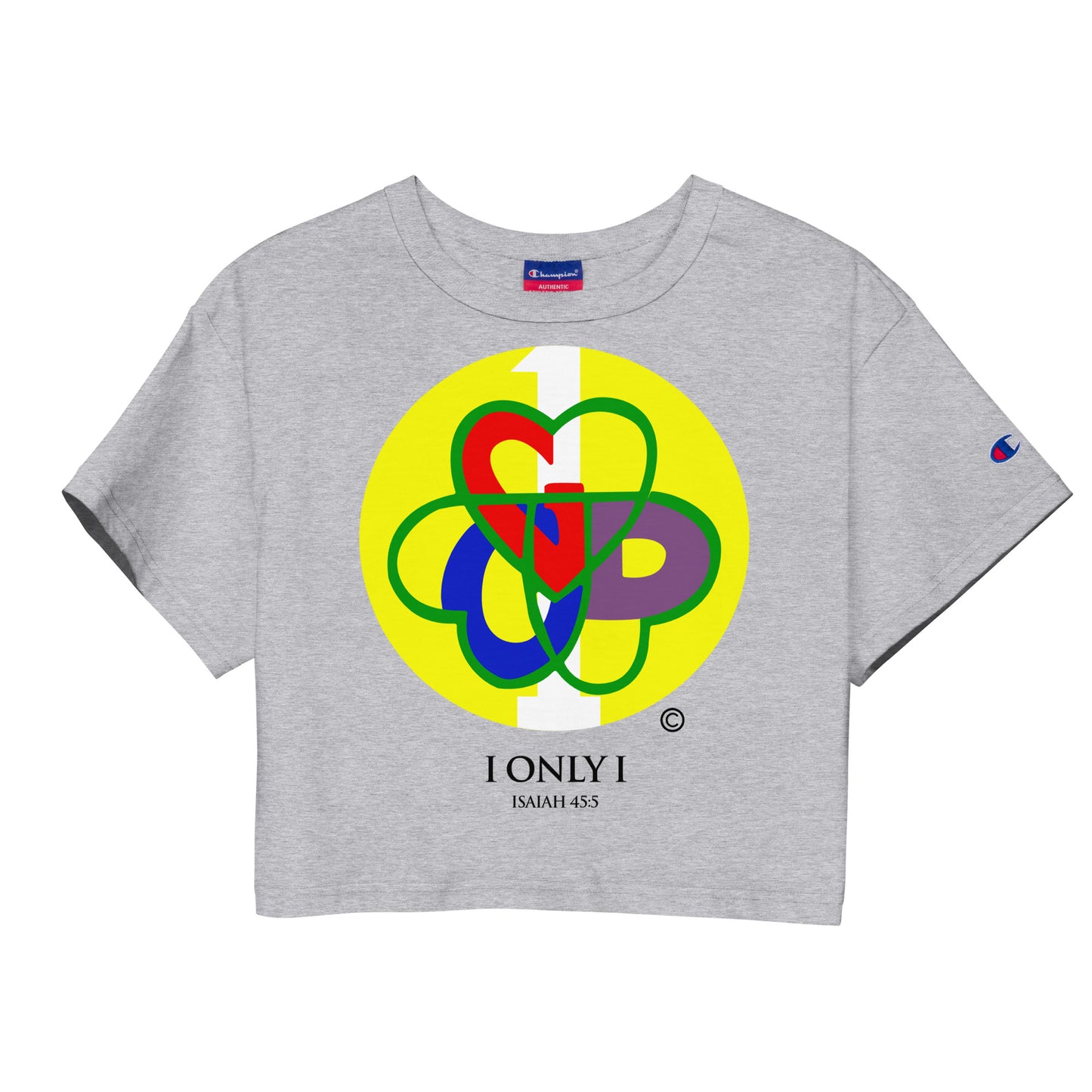 I Only I Champion Crop Top