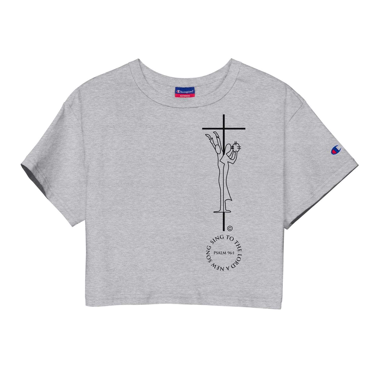 Sing to the Lord Champion Crop Top