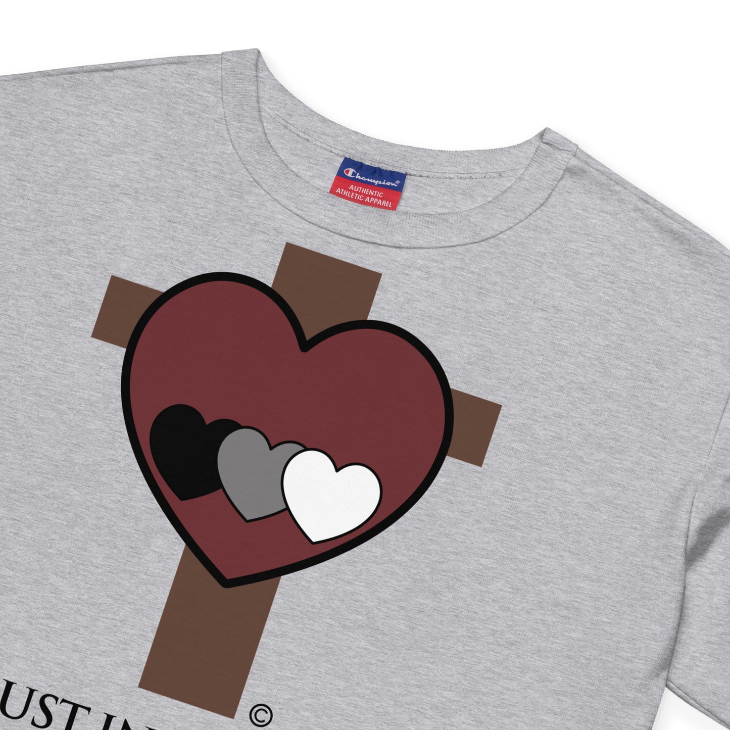Trust in the Lord Champion Crop Top