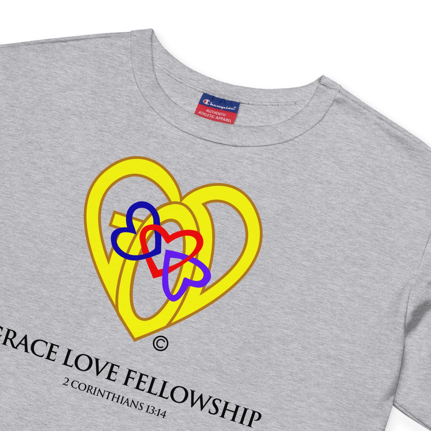 Grace Love Fellowship Champion Crop Top