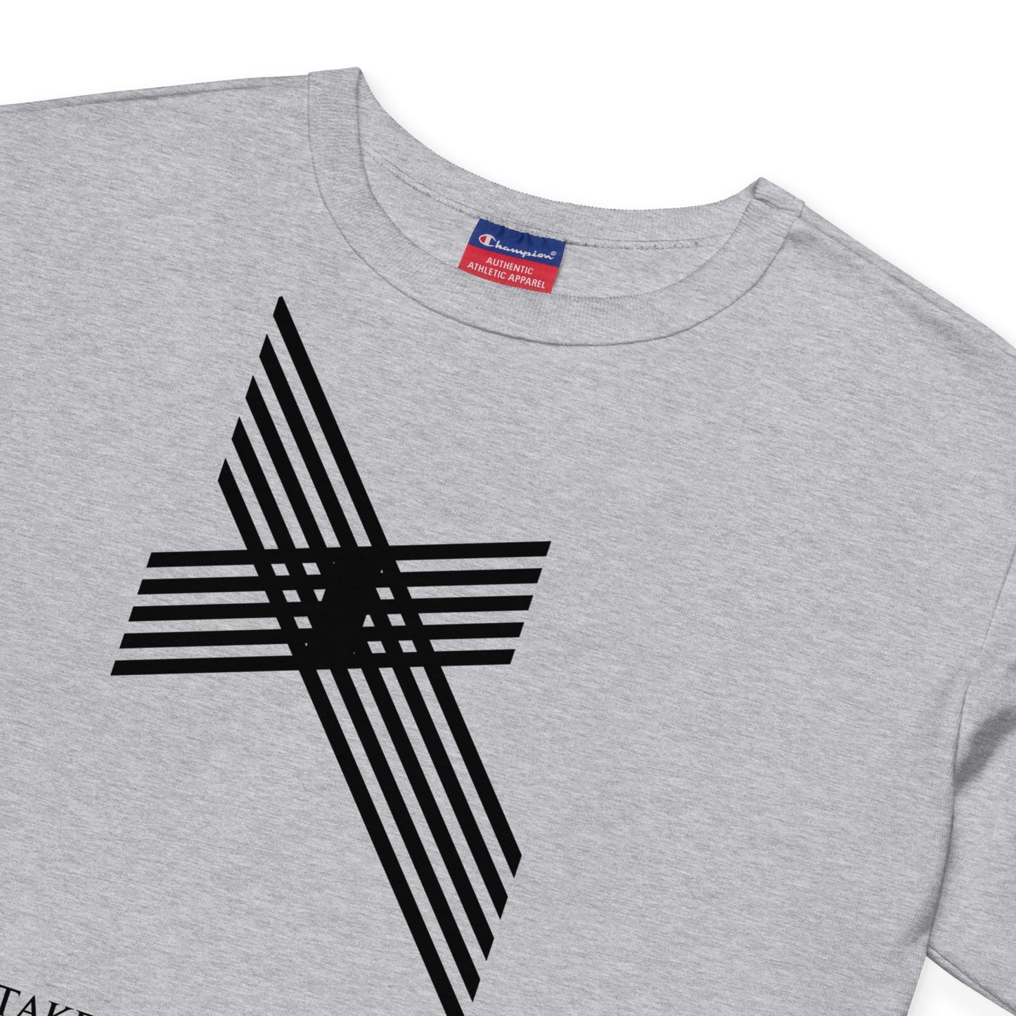Take Up Your Cross Champion Crop Top