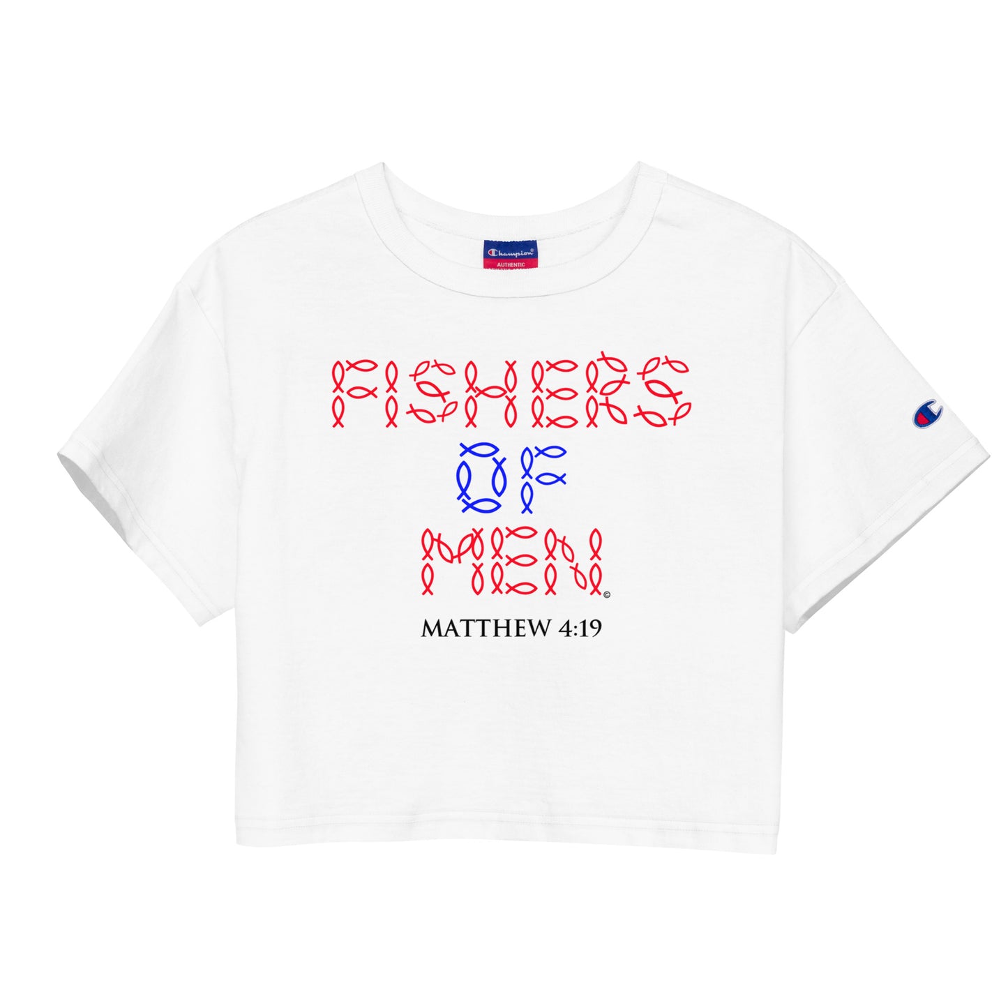 Fishers of Men Champion Crop Top