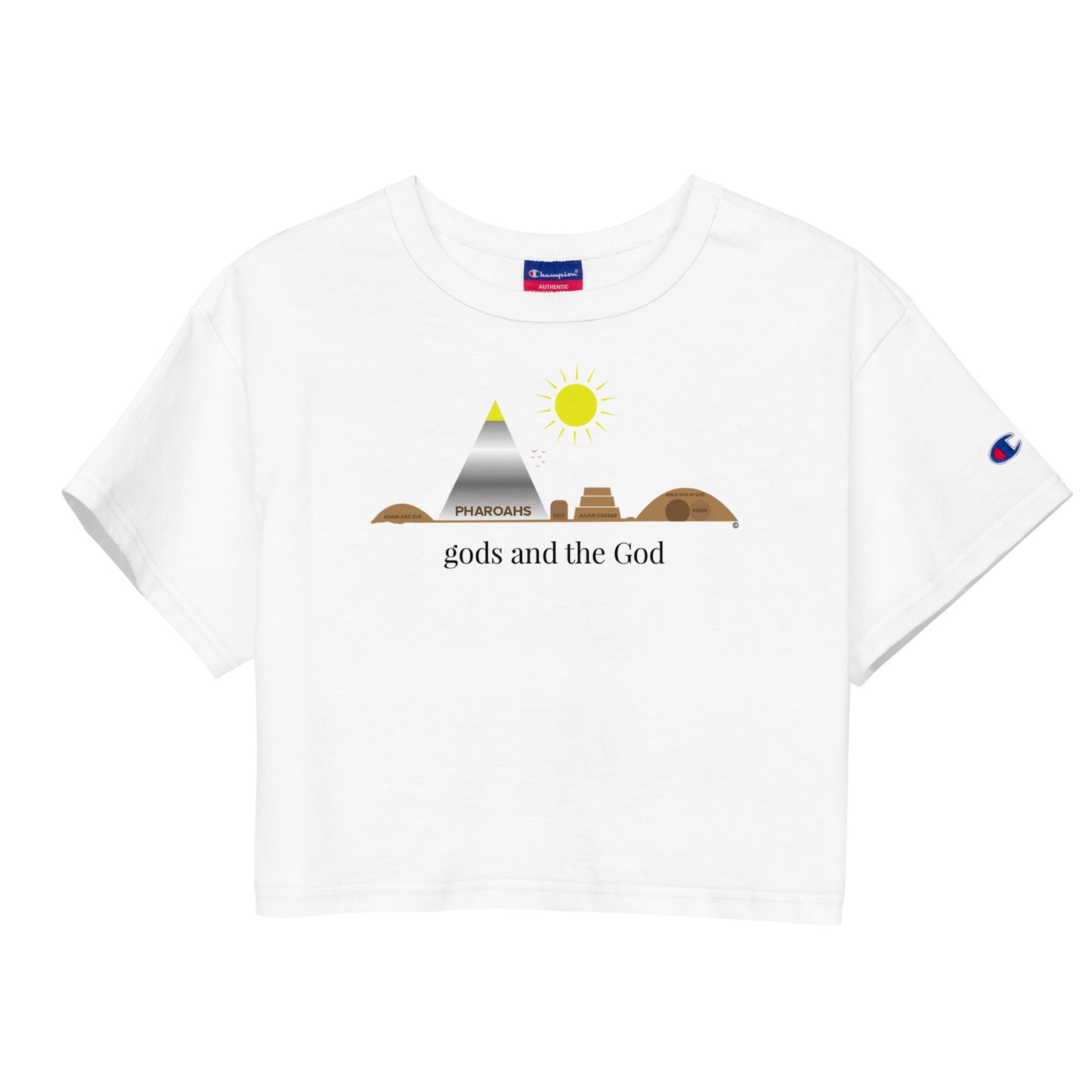 Gods and the God Champion Crop Top
