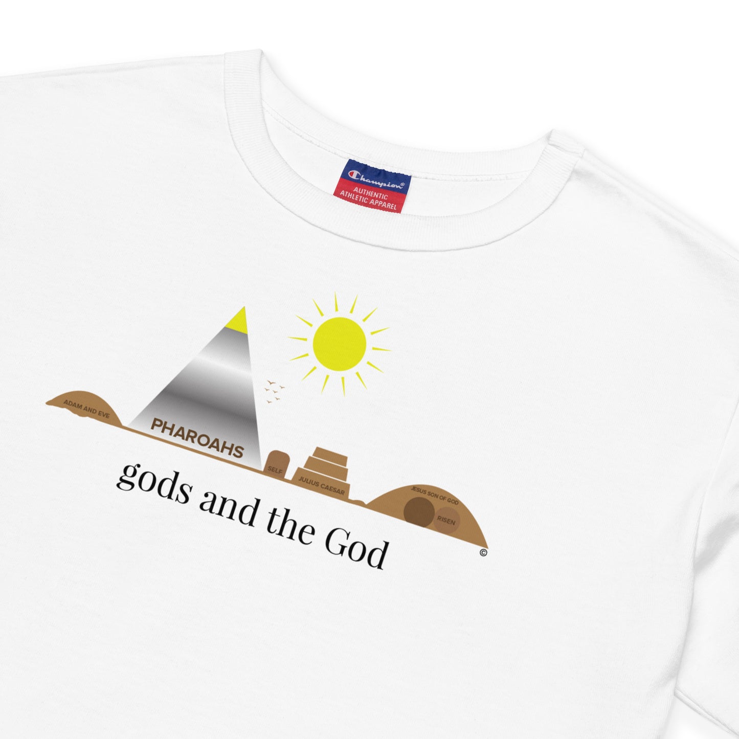 Gods and the God Champion Crop Top