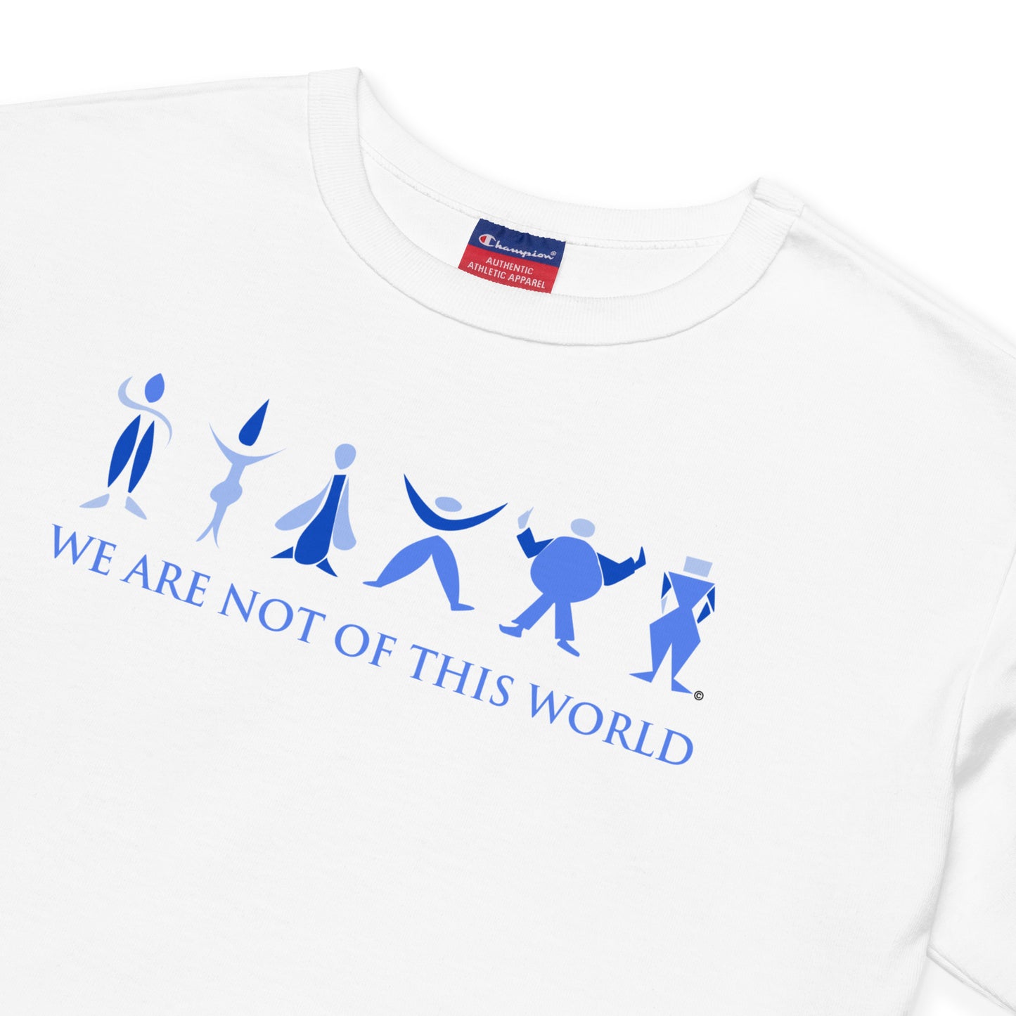 We Are Not of This World Champion Crop Top