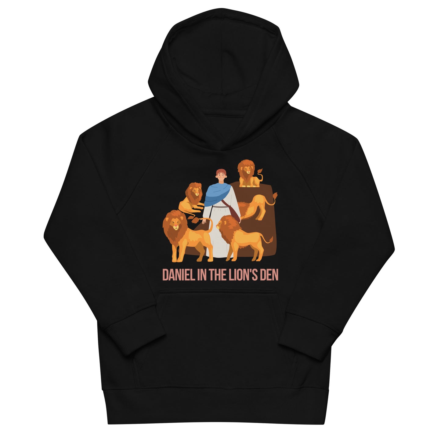 Daniel in the Lion's Den Kids Eco Hoodie