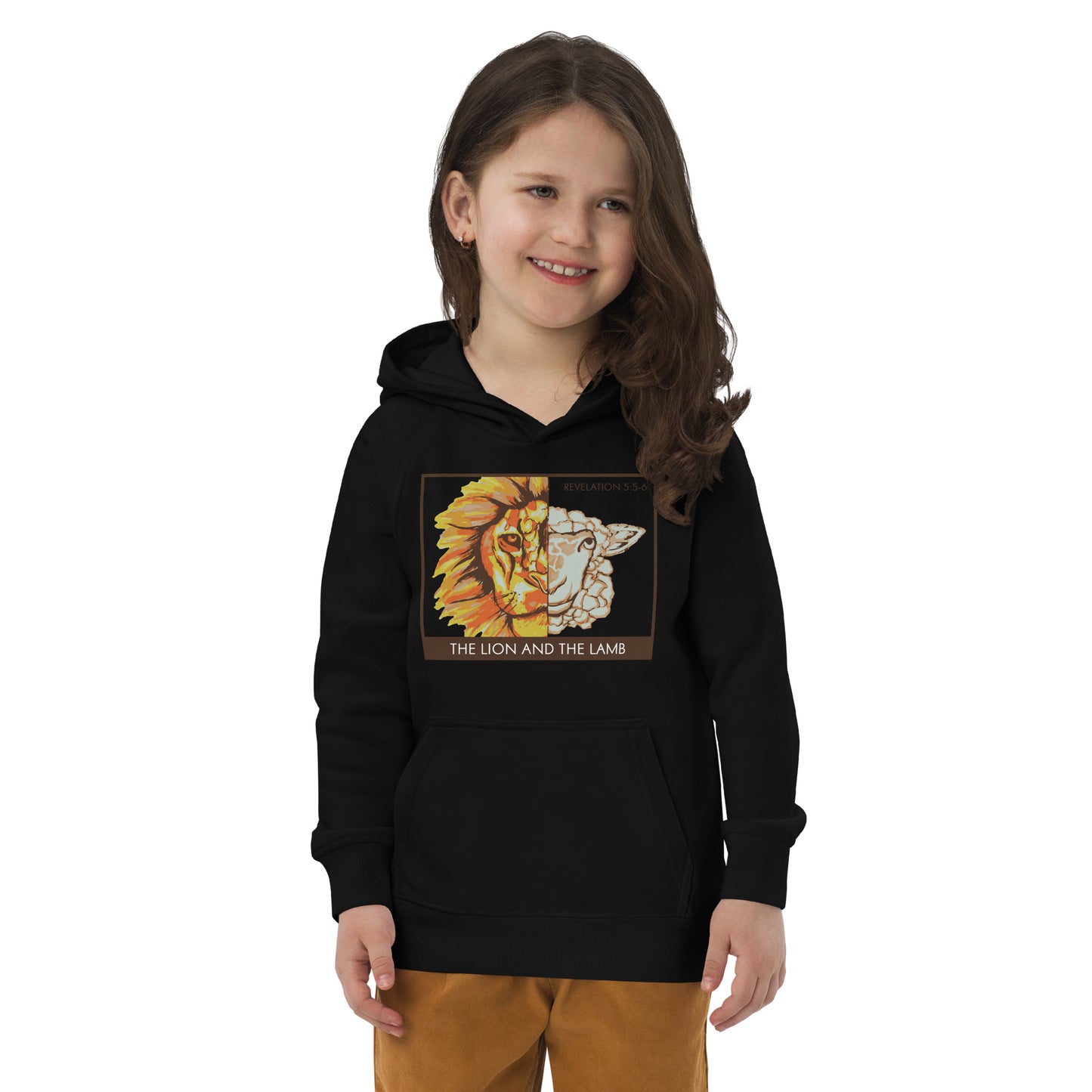 The Lion and the Lamb Kids Eco Hoodie