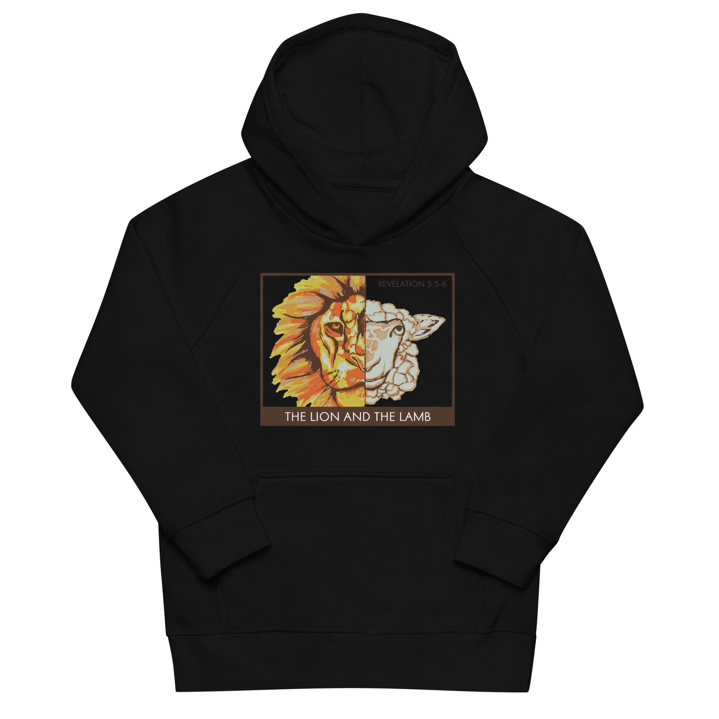 The Lion and the Lamb Kids Eco Hoodie