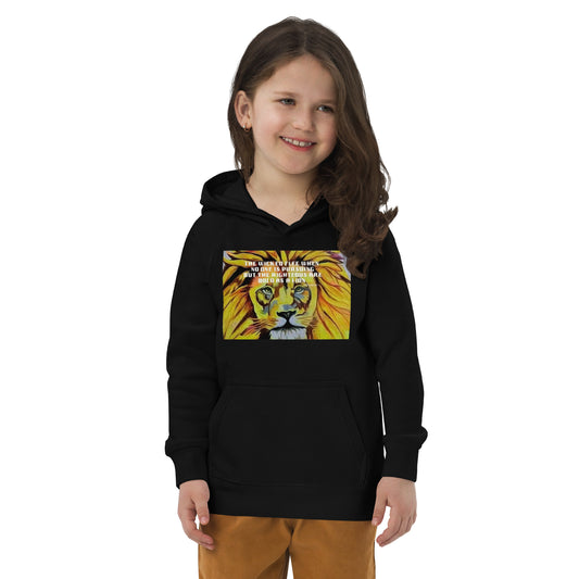 Bold as a Lion Kids Eco Hoodie