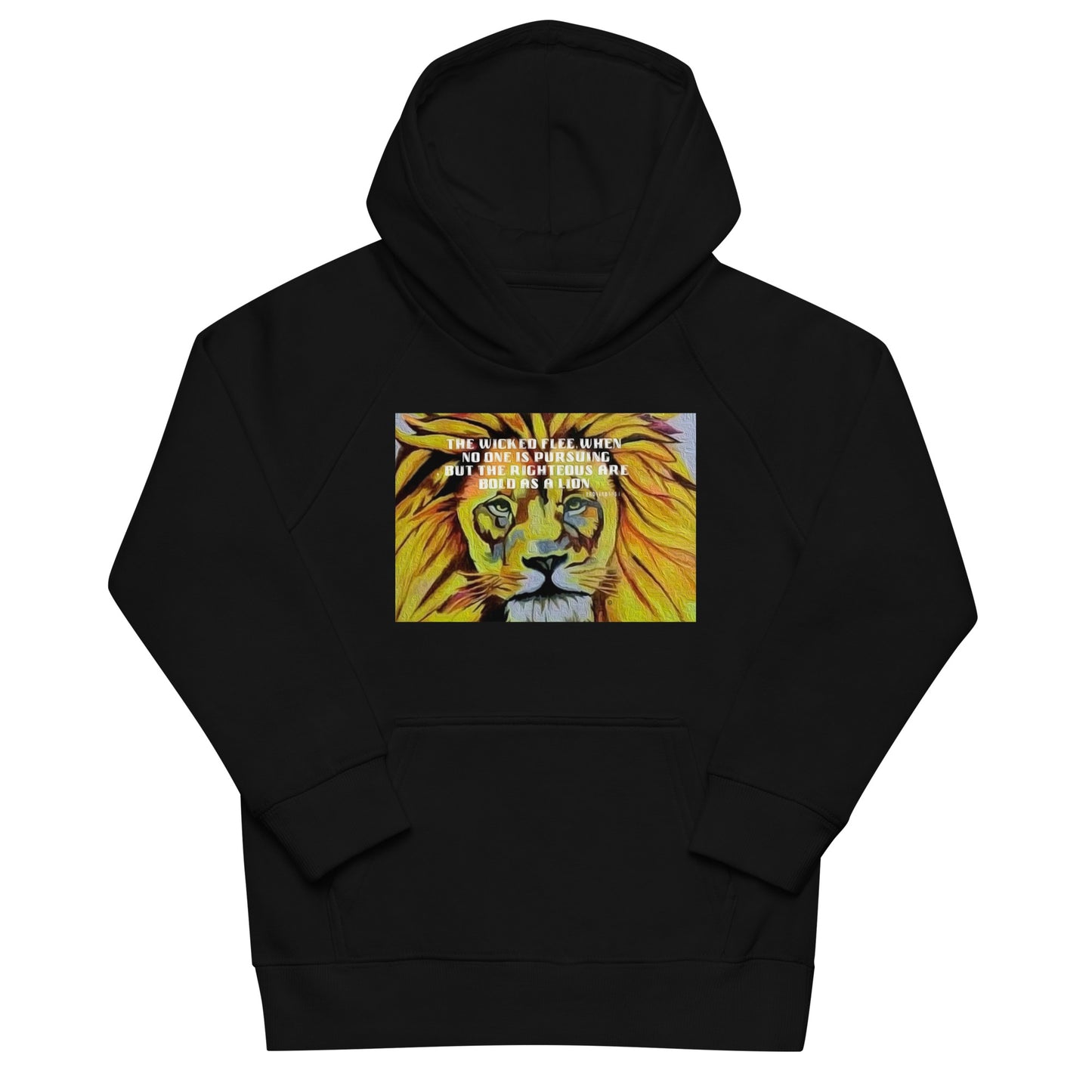 Bold as a Lion Kids Eco Hoodie