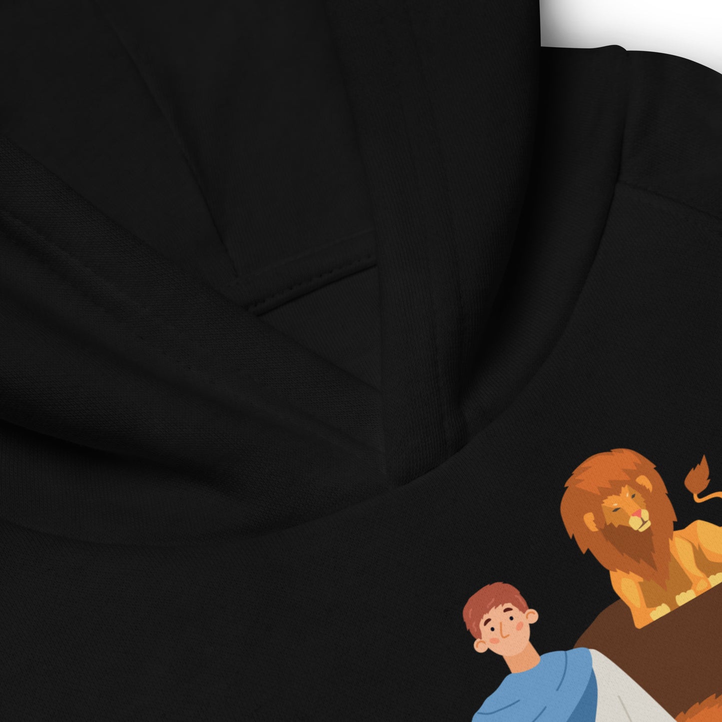 Daniel in the Lion's Den Kids Eco Hoodie