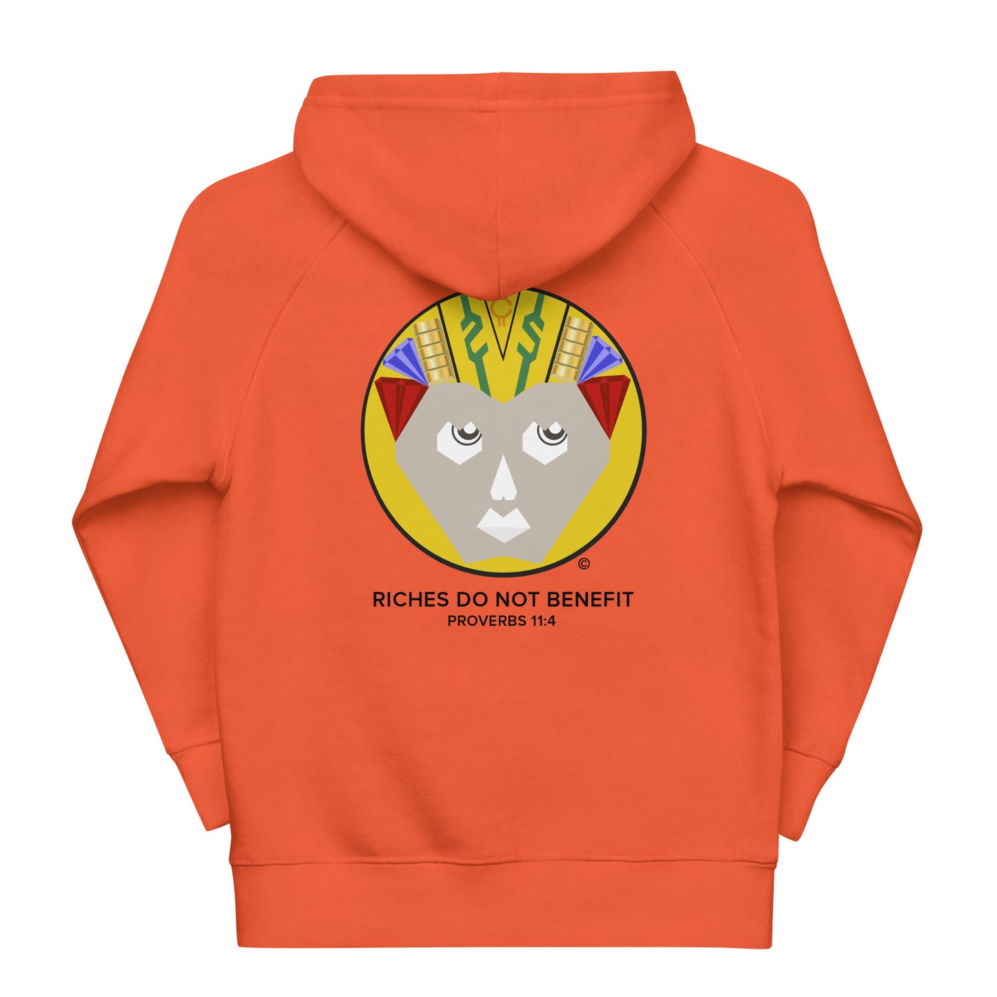 Riches Do Not Benefit Kids Eco Hoodie