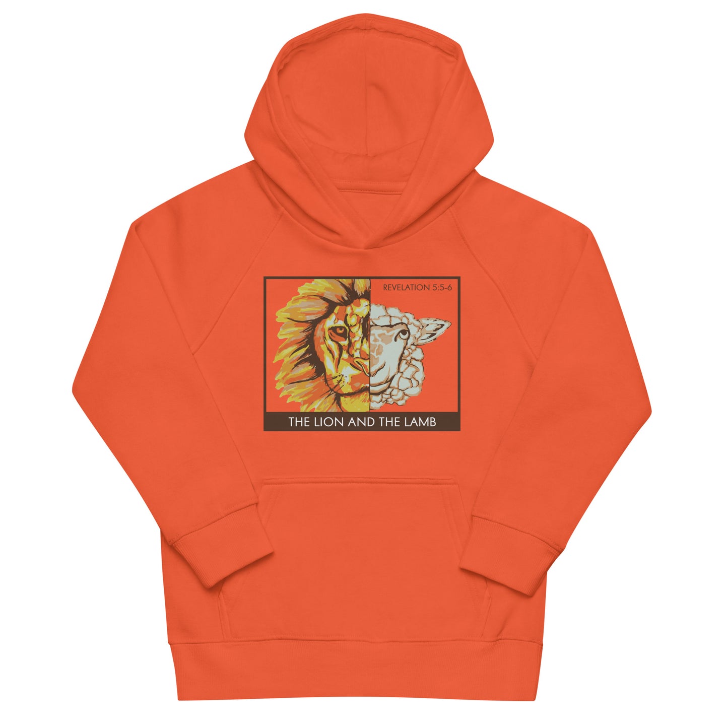 The Lion and the Lamb Kids Eco Hoodie