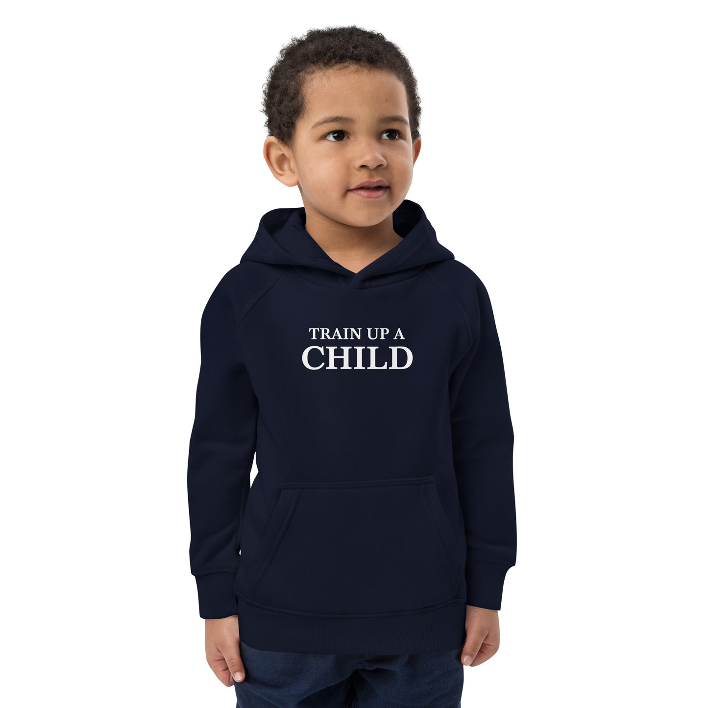 Train Up a Child Kids Eco Hoodie
