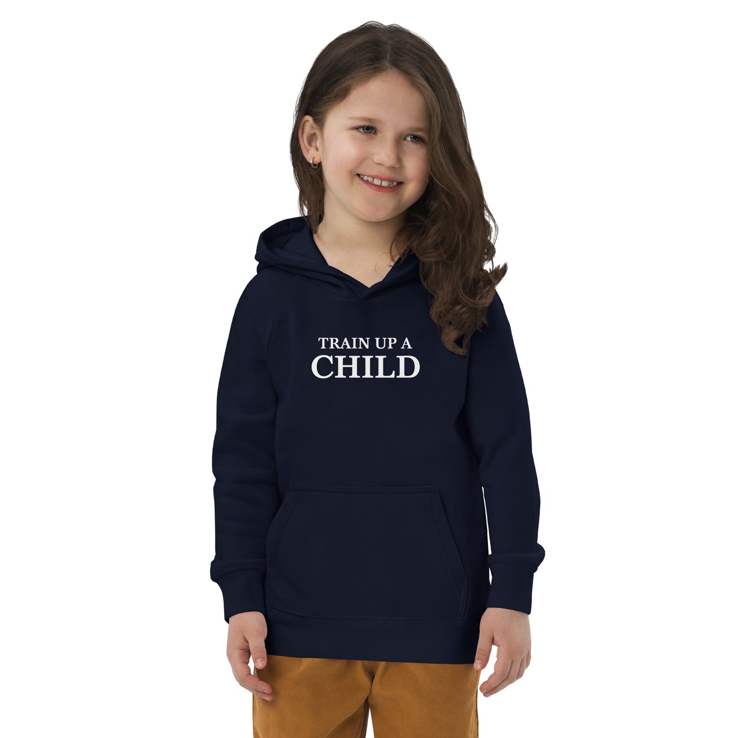 Train Up a Child Kids Eco Hoodie